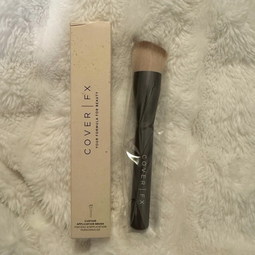 Cover Fx Custom Application Foundation Brush New Box Liquid Cream Makeup Brush